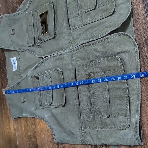 Bluestone Outback Reactor Concealed Carry Vest XL Olive GreenTactical 14 Pockets - Picture 10 of 12